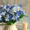 Lovely Artificial Mini Lily Flower Bouquet Home Wedding Decor 24 Flowers On 1 Piece