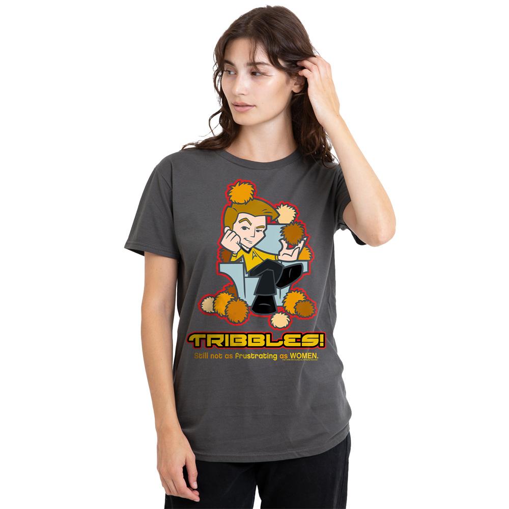 Star Trek Quogs Unisex Adult Not as Frustrating T-Shirt