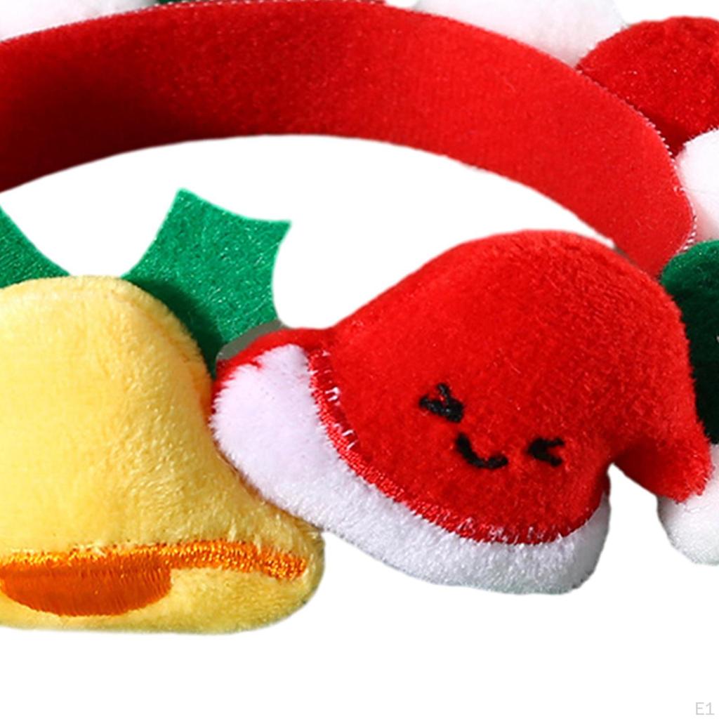 Cat Collars Decorative Plush Balls Puppy Collar Pet for Taking Photo Gifts