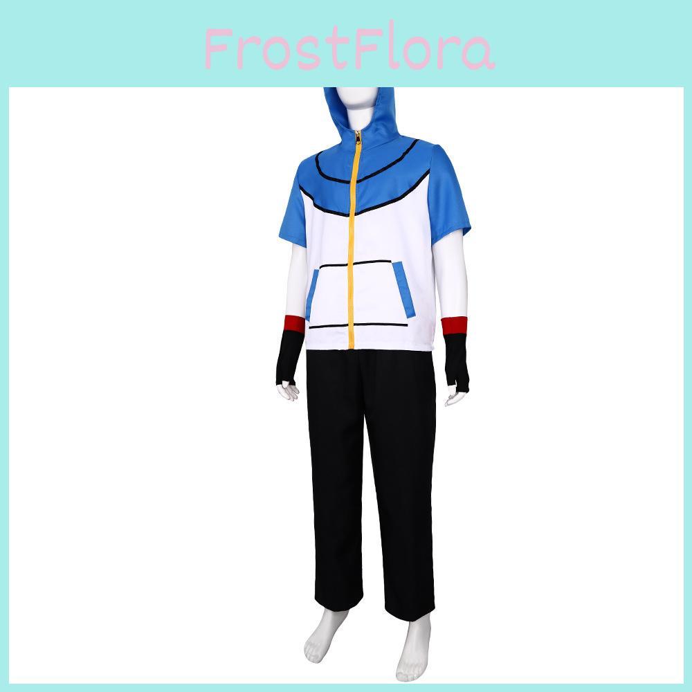 Pokmon Anime Role Play Outfit Lightweight Polyester Fabric For Stage Performance