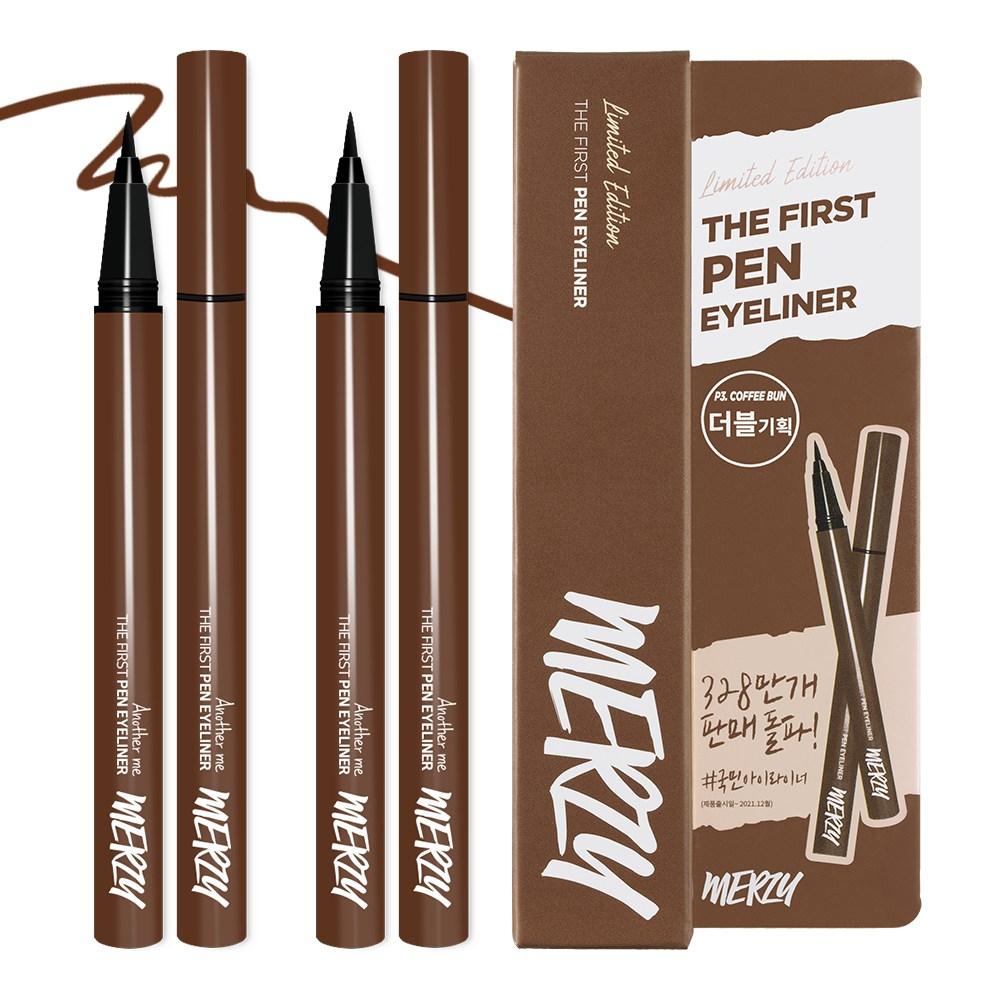 Merge the First Pen Eyeliner 0,5g, coffee bun, 2 sztuki