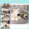 Cuddly Highland Warm Terrier And Schnauzer Plush Toy For Sleeping And Snuggling