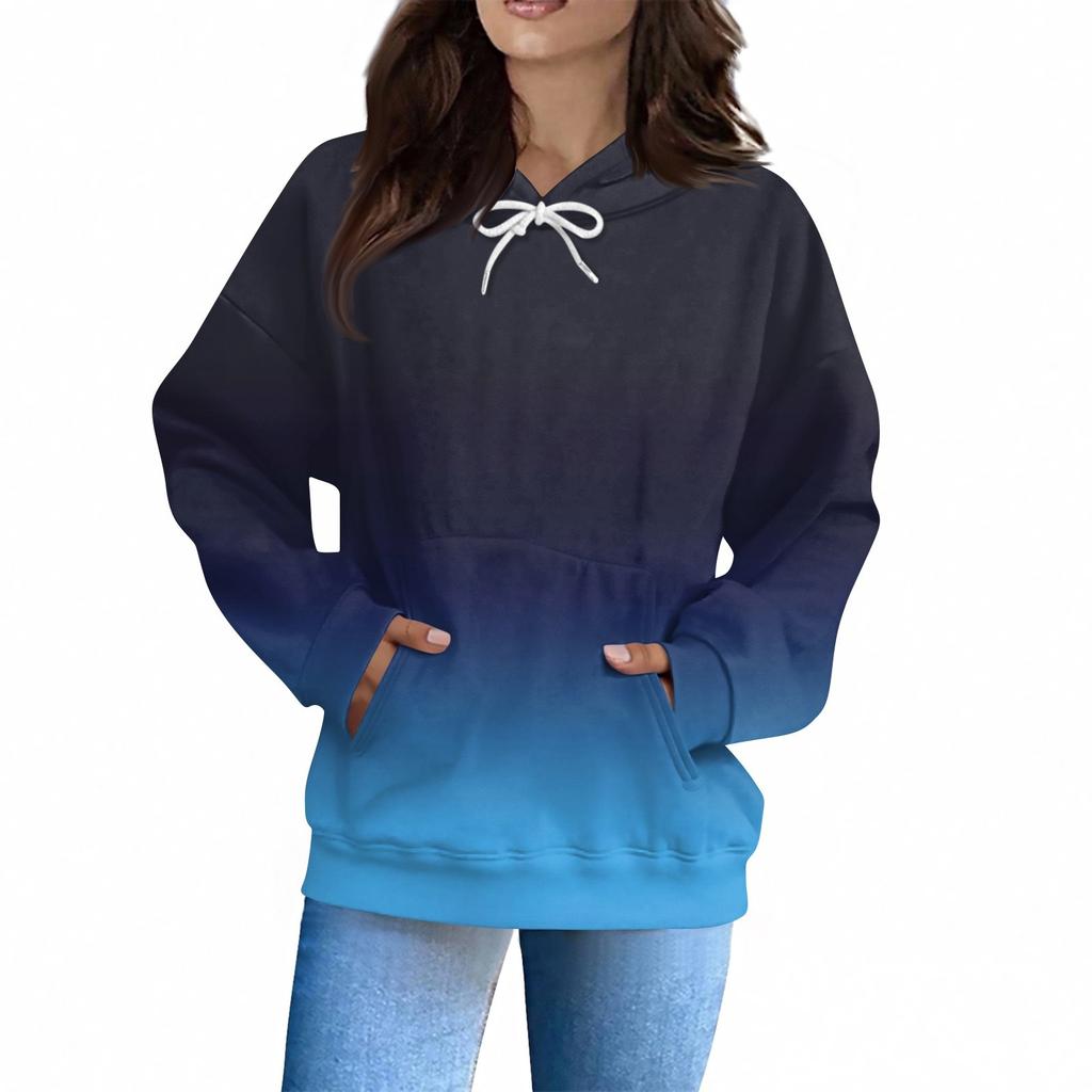 Women's Fashion Daily  Casual V-Neck Long Sleeve Printed Top