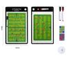 Magnetic Soccer Tactical Board Football Coaching Clipboard Portable Strategy Board for Football Training Match Coach Equipment