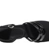  Ladies Ballroom Latin Dance Shoes Black Salsa Shoes Low Heel 3.5cm Samba Tango Shoe Soft Sole Party Ballroom Shoes