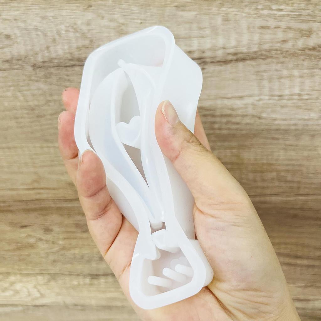 Heißluftballon Silikonform Hohl Liebe Dekoration Werkzeugform Handwerk DIY Gips Auto Aromatherapie Dekoration Harzform