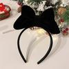 1pcs New Year's Big Red Three-dimensional Bow Headband Internet Famous Princess Cute Hair Clip Hair Pressure Headband