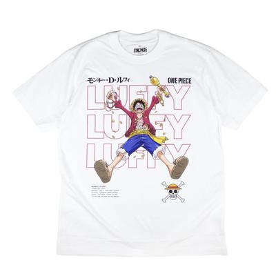 EVERSOUL ONE PIECE Kurzarm mit Strohhut und Charakter Anime Film Größe XL T-Shirt, Ärmel, Luffy, Chopper, Piraten, Sanji, Zoro, Nami,