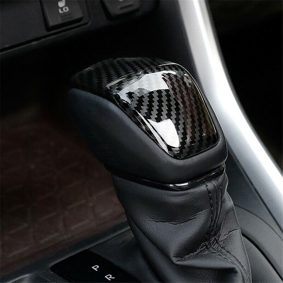 

Новый для 2019-21 Toyota RAV4 XA50 Накладка на ручку переключения передач Аксессуары Вид под карбон