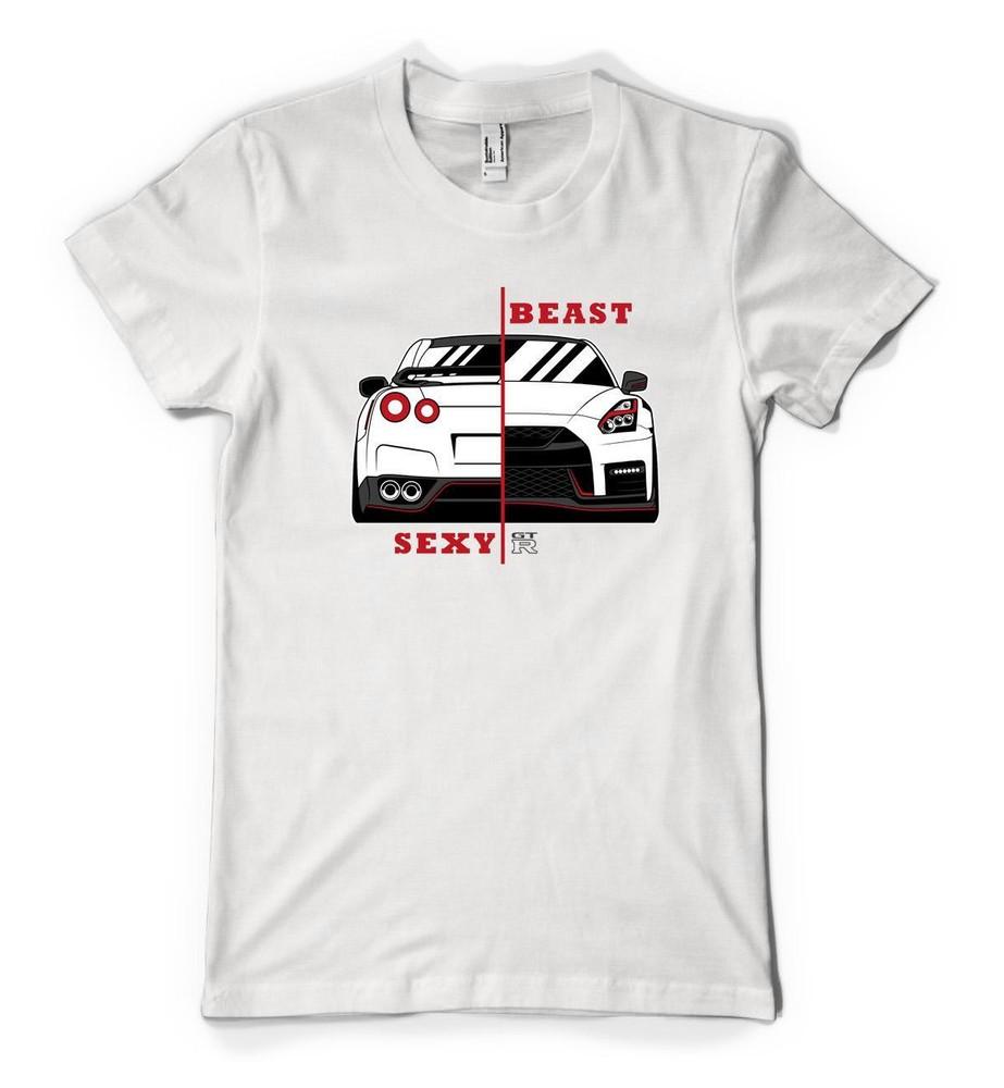 

Japanese Sexy Beast GTR Classic Custom Car Personalised Unisex Adult T Shirt L