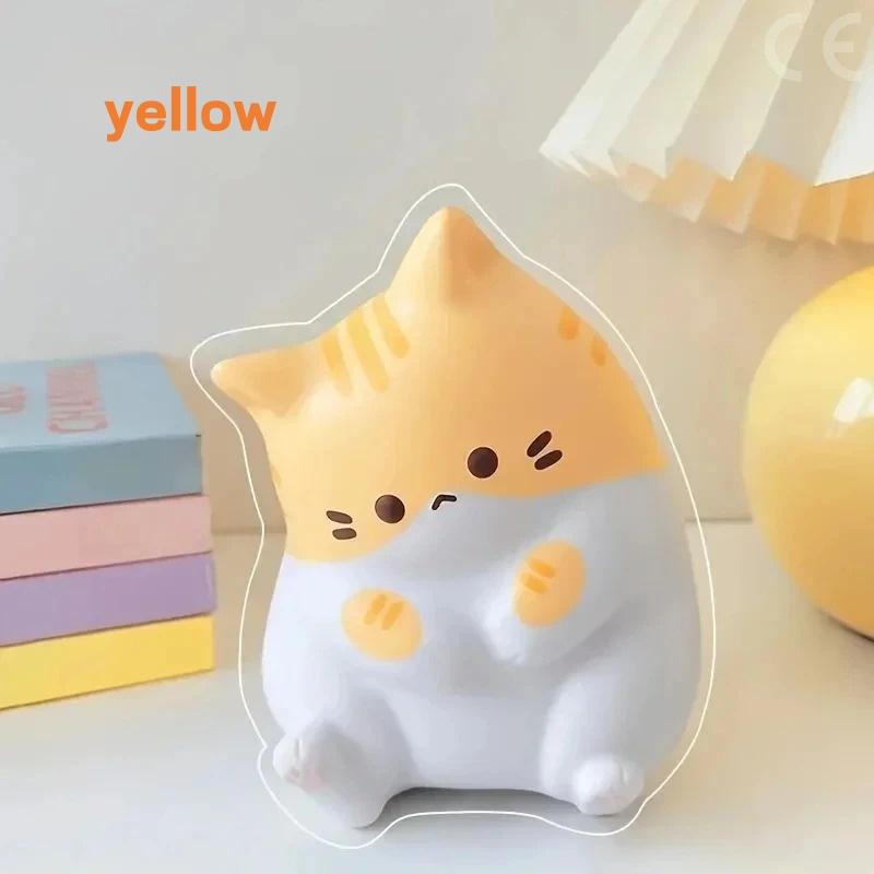 

Cat Gentle Rising Squishy Toy, Kawaii Cat Stress Sphere For Table Present Soft Foam Squeeze Toy For Stress Relief And Relaxation