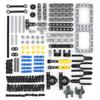 123PCS Suspension Perforated Technology Bricks Parts Set Beam Pin Arm Hole Modified MOC Blocks Assembly Toy Mixing Accessories