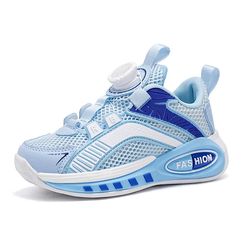 

Summer hollow mesh shoes low-top trendy men s and women s children s sports shoes rotating buckle running shoes middle-aged children 2402 students 40