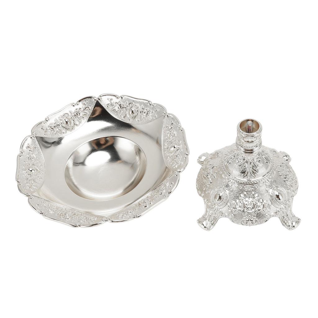 Fruktskål i europeisk stil Metall Sinklegering Snacks Nøtter Mat Serveringsstativ Oppbevaringshylle Spiseborddekor S