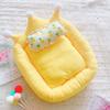 Mini-Puppenbett Gemütliches Puppenbettwäsche-Zubehör Niedliches Puppenbettwäsche-Set für Spielzeug-Mädchen-Geschenk