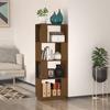 Day and Night - Day and Night Shelf/space Divider Honey Brown Pine Wood 51x25x132cm