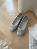 Fashion 2025 Spring Summer Brand Women Flat Shoes Fashion Round Toe Shallow Slip On Ballerinas Shoes Soft Flat Heel Dress Ballet Shoe