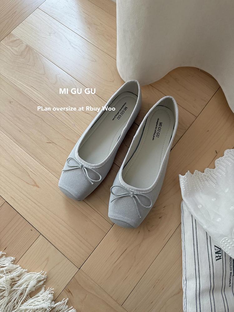 Fashion 2025 Spring Summer Brand Women Flat Shoes Fashion Round Toe Shallow Slip On Ballerinas Shoes Soft Flat Heel Dress Ballet Shoe