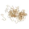 50Pcs S Hooks Novel Shape 3 Colors Sufficient Quantity Wear Resistant Multi Functional S Hooks for