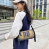 Creative Personality Cylinder Women's Bag New Trendy Fashion Letter Shoulder Bag Travel Casual Mobile Phone Cosmetic Bag Crossbody Bag
