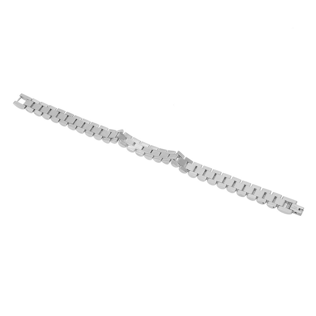 Edelstahlarmband Elegant Einfaches Armband Schmuckzubehör Geschenk Silber Weiß