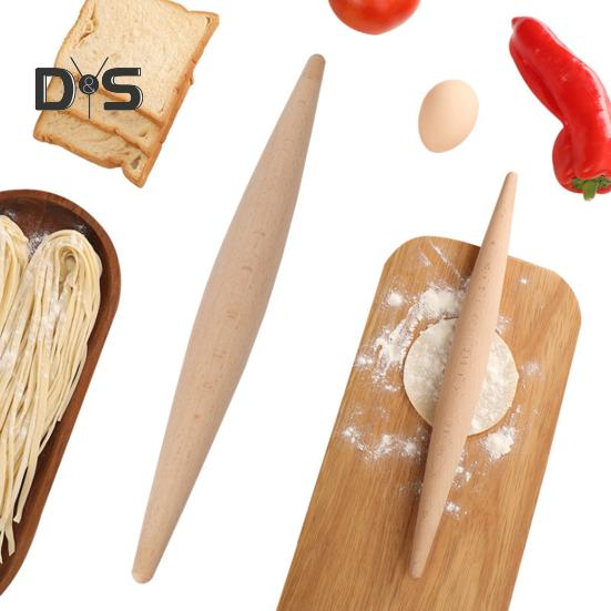 Double Tip Non Stick Rolling Pin Fine Wood Craftsmanship Rolling Pin Cake And Pasta Supply