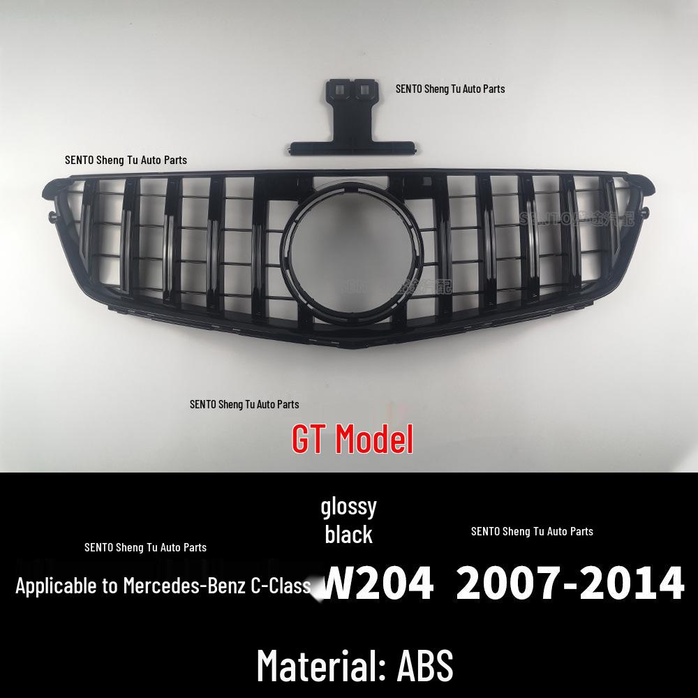 Mercedes-Benz C-Class W204 (2007-14) Front Bumper Diamond Grille AMG Style