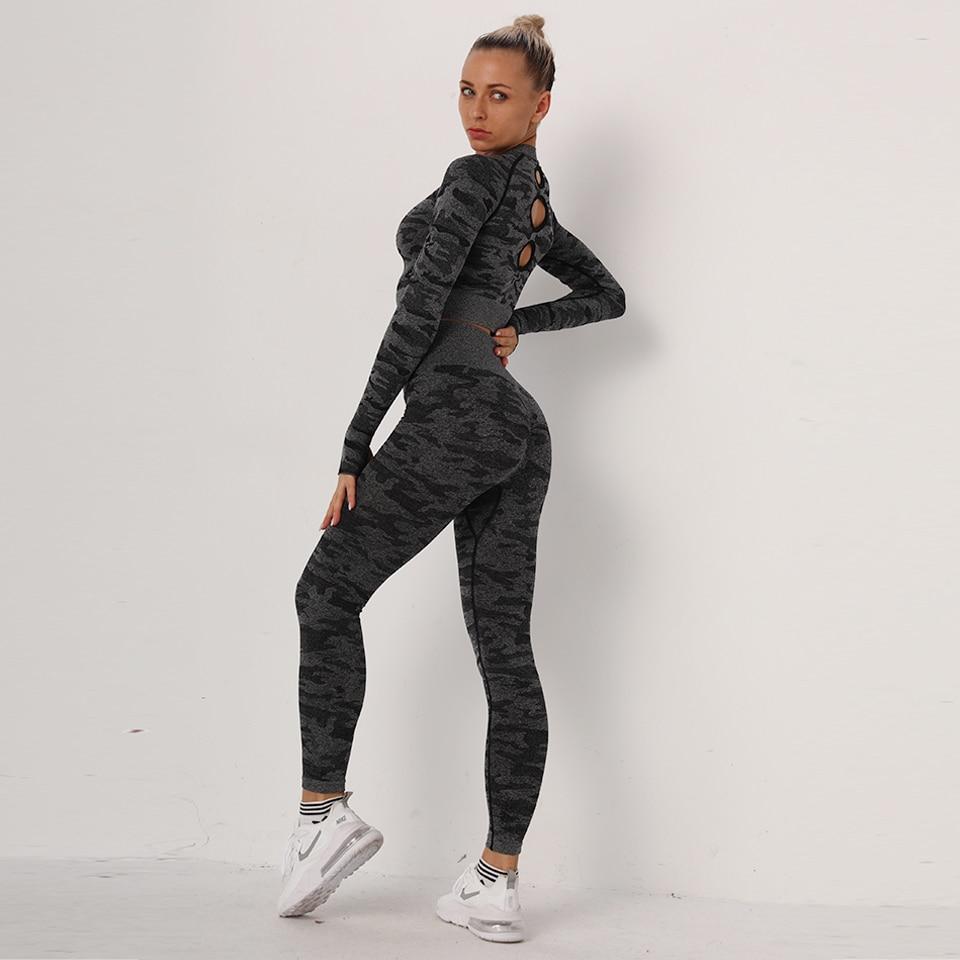 Yoga Set 2 Pièces Sport Outfits Gym 