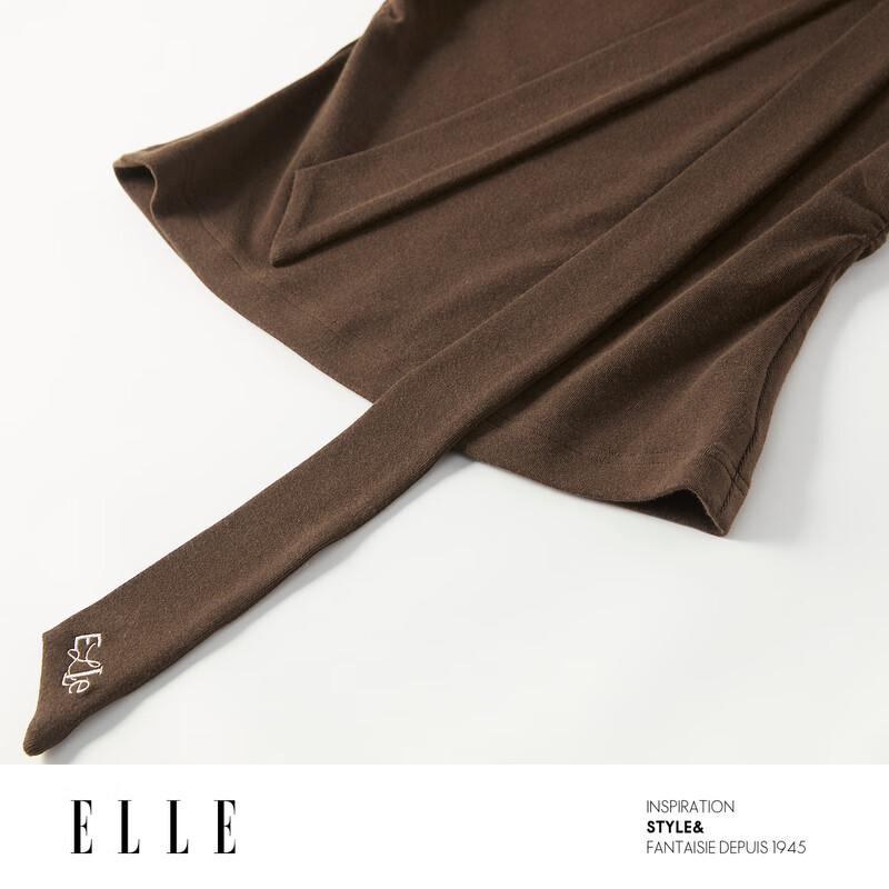 ELLE Tie-Strap Stand Collar Sleeveless Top