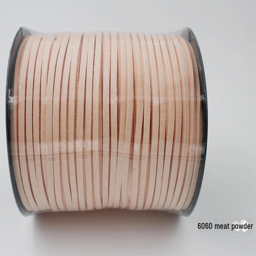 Korean Velvet Braided Leather Rope for DIY Bracelets or Necklaces