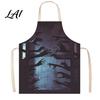 Spooky Kitchen Decor Halloween Butcher Apron with Realistic Blood Stain Washable Protective Work Apron Cosplay Devil Outfit Horror Costume Prop for