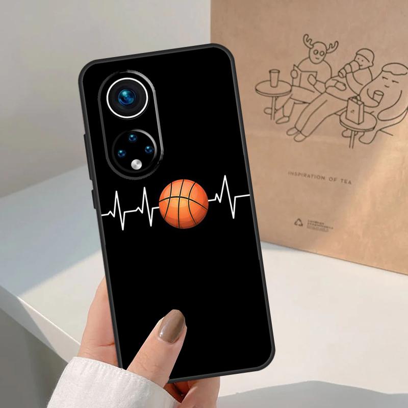 Basketball Heartbeat Case For Honor Magic 7 6 5 Pro Cover For Honor X9c X9b X9a X8a X8b X9 200 400 50 70 90 Lite