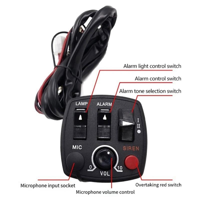 Waterproof Ergonomic Motorcycle Switch Handle Controller for Efficient Light & Sound Management Enhanced Safety Features