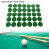 2 Blatt Grüne Runde Snooker Reparaturflicken Billardtisch Aufkleber Selbstklebend Pooltisch Tuch Flicken Reparatur Aufkleber Set