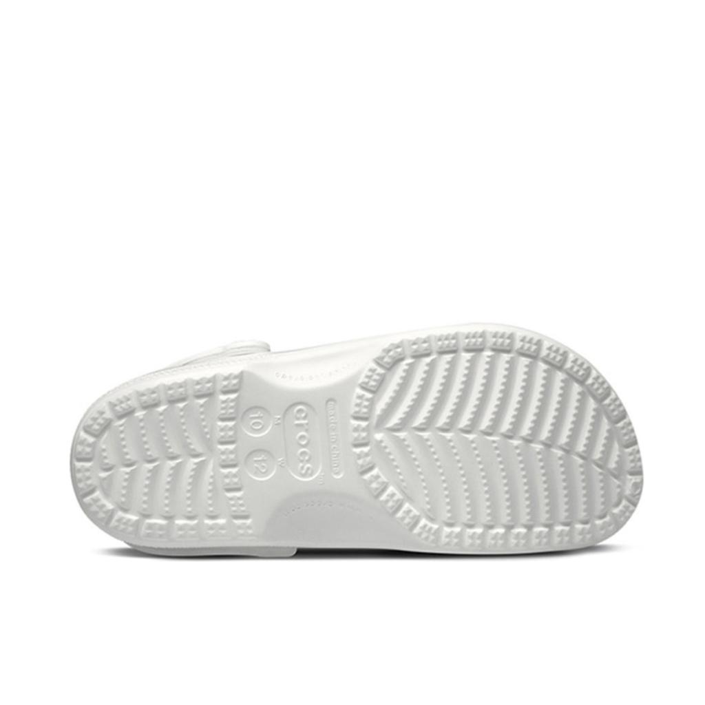 Crocs Classic clog EVA Pure White Butterfly Language Fashionable Elegance Comfortable Romantic Hole Shoes Unisex Blue and White