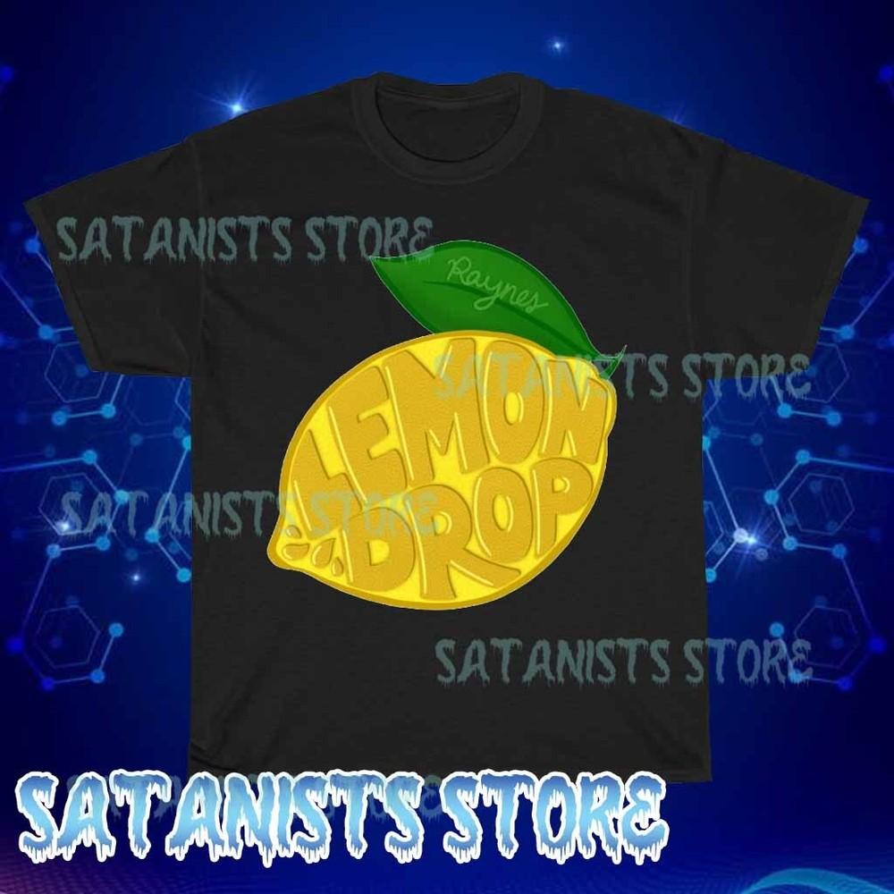 

New Sun Drop Lemon Drink Men s Black T-shirt Funny Size S to 5XL 4XL
