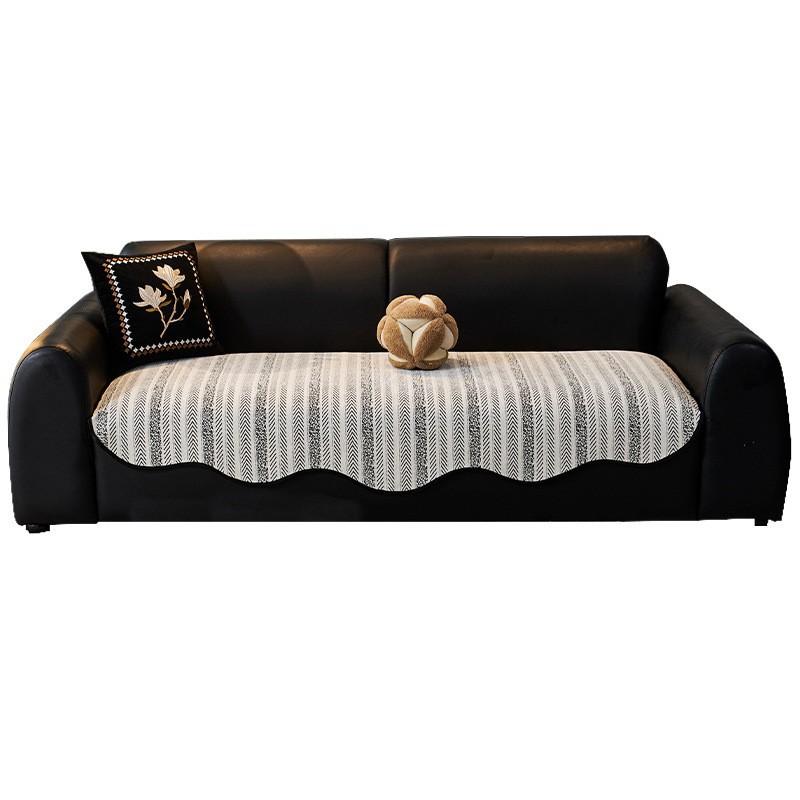 Light Luxury High-End Special-Shaped Sofa Cushion  New Four-Season Universal Seat Cushion Non-Slip Leather Sofa Cover Cover Cloth