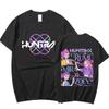 K-pop Demon Hunters Rumi Mira Zpey 2025 Film Graphic T-Shirt Men Women Harajuku High Quality Oversized Cotton T Shirt Streetwear