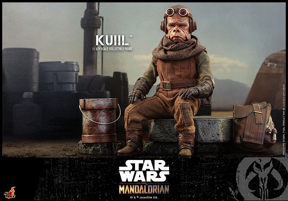 TV Masterpiece The Mandalorian Kuiil 16 Scale Figure Brown