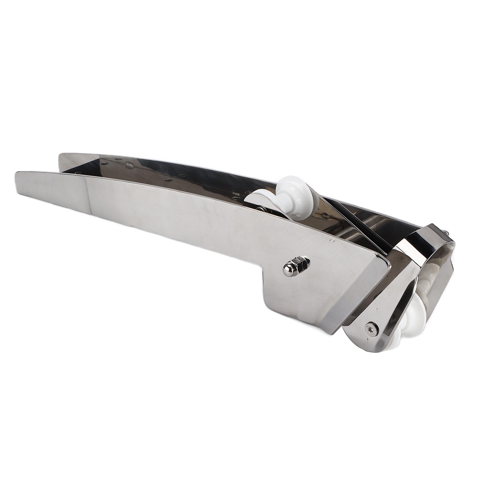 

24-дюймовый носовой ролик для якоря лодки 22-44 фунта 316 Нержавеющая сталь Фурнитура для морского судна