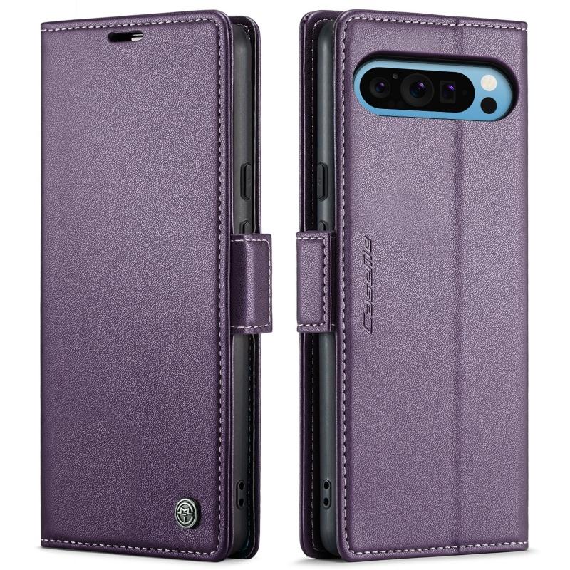 CaseMe PU Leather Magnetic Business Phone Case For Google Pixel 10 Pro XL 9 9a 8 Pro 7A Wallet Flip Case For Google Pixel10Pro