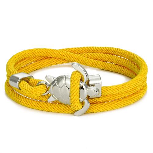 2026 Ocean Series Multi-turn Adjustable Nautical Rope Bracelet Couple Beach Style Jewelry
