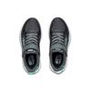 Li Ning Kids Shock Absorption Rebound Mesh Breathable Comfortable Low Top Running Shoes Kids Running Shoes Black Gray YKFT040-5