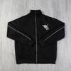 BeatStreet Sweatshirts Homme 2026 Automne Hiver Nouveauté Fermeture Éclair Simple Manches Longues Hauts Couleur Contrastée Homme Coupe Ample Confort Sportswear Beau