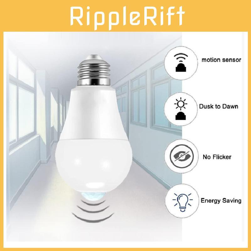 Human E27 Led Motion Sensor Bulb Lamp For Home Use And Corridor Lighting Tool