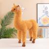 Simulation Animal Alpaca Plush Doll Childrens Birthday Gift Decoration Home