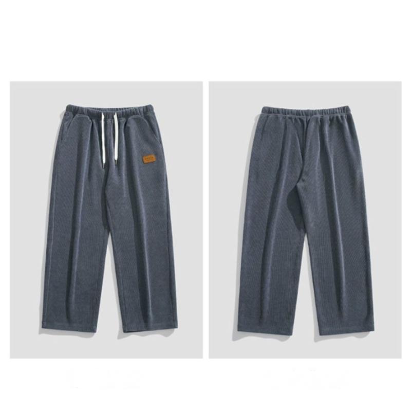 New Baggy Striped Sweatpants For Men Straight-Leg Pants Fashion Hip Hop Streetwear Harajuku Trousers Casual Bottoms Male Clothes