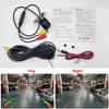 JISUIDA Car Rearview Car Reversing Image HD Night Vision Infrared Navigation CCD Starlight Truck Rear Camera