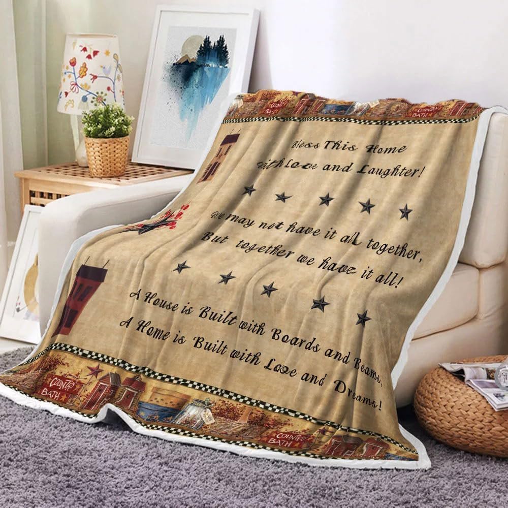GUOYU Blanket Japanese Cherry Blossom Blanket Asian Japanese Wave Kanagawa Throw Flannel Blankets for Couch  Bed Asian Anime Mount Red Sun