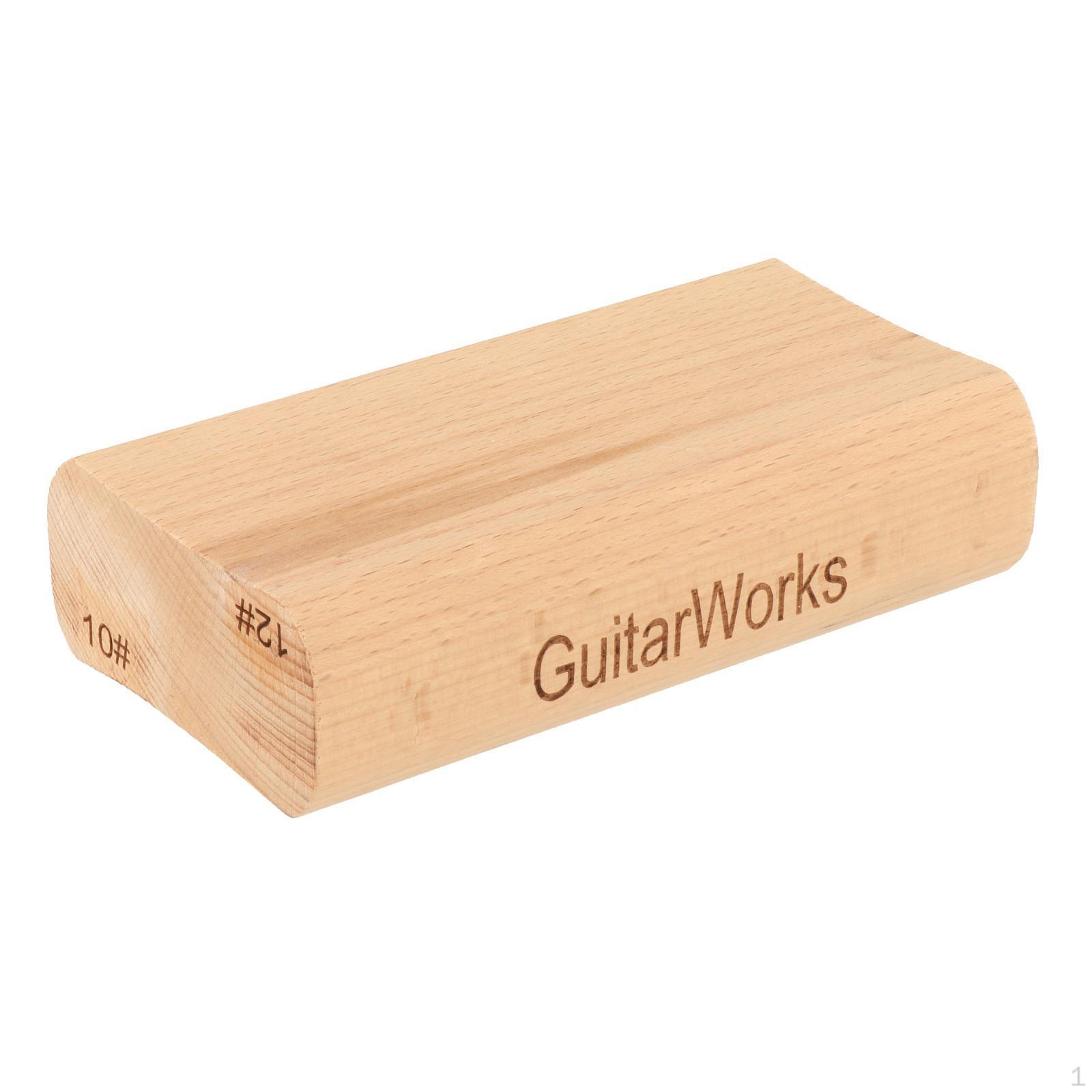 

1 шт., шлифовальный блок, насадка для инструмента, полировка, деревянная портативная часть, гриф для выравнивания ладов 10-12